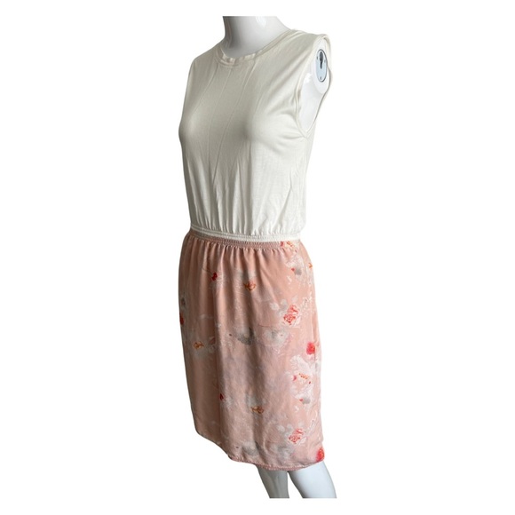 Aritzia Babaton Dress Silk blend pink floral - Picture 2 of 6